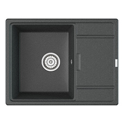 Мойка кухонная Point Стил 65 PN3009GR, графит
