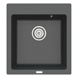 Мойка кухонная Point Моко 47 PN3006GR, графит