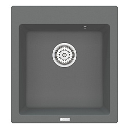 Мойка кухонная Point Моко 47 PN3006AL, серый