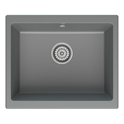 Мойка кухонная Point Сидли 55 PN3007AL, серый