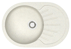 AZARIO кухонная мойка Flora (730x450x210) Хлопок (сифон + герметик)