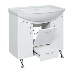 Тумба под раковину Runo  (под умывальник Стиль 85) Севилья 85 (00000000597)