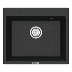 Мойка кухонная Point Бинга 60 PN3003B, черный