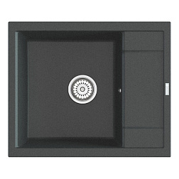 Мойка кухонная Point Римо 60 PN3010GR, графит