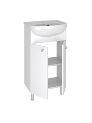 Тумба под раковину Runo  (под умывальник Уют 45) Уют 45 (00000000064)