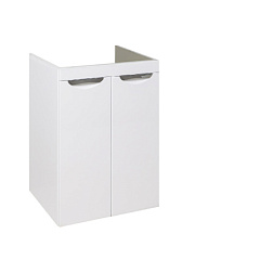 Тумба под раковину Runo  (под умывальник Гамма 120 лайт левое/ правое крыло + кронштейн) Лира 60 (УТ