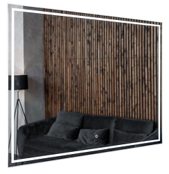 AZARIO зеркало Classico Quadrato влагостойкое с подсветкой 800*600