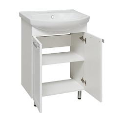 Тумба под раковину Runo  (под умывальник Элеганс 55) Монро 55 (00-00000457)