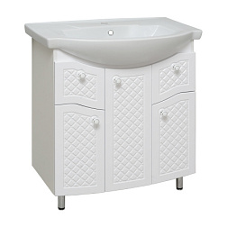 Тумба под раковину Runo  (под умывальник Элеганс 65) Милано 65 (УТ000002087)