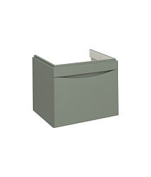 Тумба под раковину Runo подвесная цемент (под умывальник Moduo 60 ) Афина 60 (00-00001205)