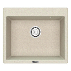Мойка кухонная Point Бинга 60 PN3003BG, светло-бежевый