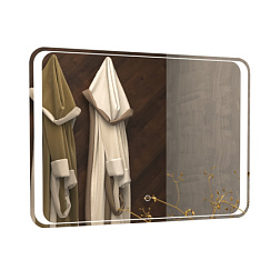 AZARIO зеркало Valeria влагостойкое с  подсветкой 1000*800