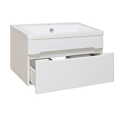 Тумба под раковину Runo подвесная 1 ящик (под умывальник Omega 75) Парма 75 (00000001140)