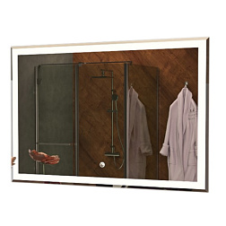 AZARIO зеркало Minio влагостойкое с  подсветкой 1000*800