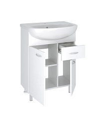 Тумба под раковину Runo 1 ящик (под умывальник Уют 60) Уют 60 (00000000501)