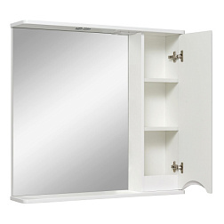 Зеркальный шкаф Runo правый Афина 80 (00-00001172)