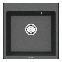 Мойка кухонная Point Арбель 51 PN3001GR, графит
