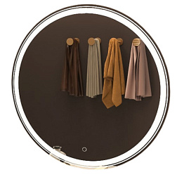 AZARIO зеркало Olivia влагостойкое с подсветкой 800*800