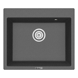 Мойка кухонная Point Бинга 60 PN3003GR, графит