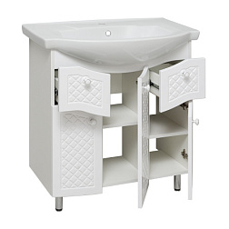 Тумба под раковину Runo  (под умывальник Элеганс 75) Милано 75 (УТ000002088)