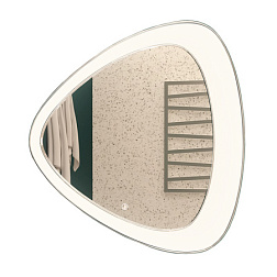 AZARIO зеркало Edda влагостойкое с подсветкой и гравировкой 700*700