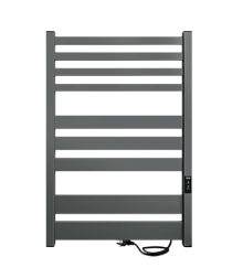 Полотенцесушитель Atlas (electro) 80/50 (таймер, скр.монтаж, унив.подкл.R/L, Magnetic Grey) INDIGO