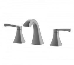 Смеситель для раковины на 3 отверстия Wonzon & Woghand, Темный графит (WW-88083095-BGM)