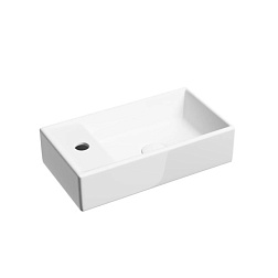 Умывальник подвесной прямоугольный (чаша справа, отверстие под смеситель слева) Element 407*217*100