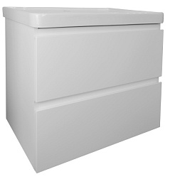 Комплект Тумба Мила 70 (720*670*480) подвесная с раковиной Monte 70