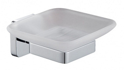Мыльница с держателем WONZON & WOGHAND, Хром (WW-6622)