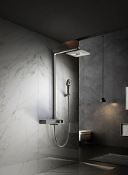 Душевая стойка Inspire VSFS-3I13TGM термостатическая с изливом, вороненая сталь, , шт