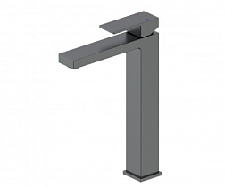 Смеситель для раковины высокий WONZON & WOGHAND, Темный графит (WW-88239016-BGM)