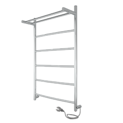 Полотенцесушитель Arc с/п (electro) 80/50 (скр.монтаж, унив.подкл.R/L, Полиров.) INDIGO