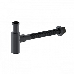 Сифон для раковины WONZON & WOGHAND, Темный графит (WW-88SS101-BGM)