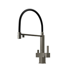 Смеситель для кухни SANCOS Moro с гибким изливом и возможностью подключения фильтра для воды, цвет в