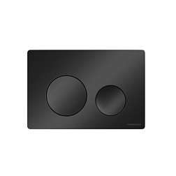 Кнопка смыва Balance, клавиши Circle, цвет черный матовый, арт. CN12-001MB