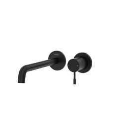 E5708 Смеситель для раковины настенный Atlas черный TESKA