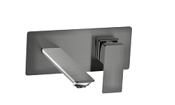 AQM6815GM Savona Смеситель для раковины, настен., на 2 отв., Комплект, металл