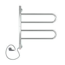 Полотенцесушитель Veter 2P (electro) 50/45 (провод справа, Полиров.) INDIGO