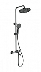Душевая система с термостатом WONZON & WOGHAND, Темный графит (WW-B3057-A-BGG)