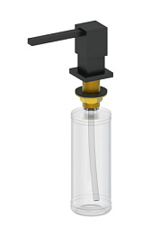 Дозатор мыла WONZON & WOGHAND, Черный матовый (WW-88SD01-MB)