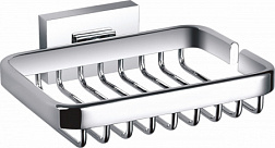Мыльница с держателем WONZON & WOGHAND, Хром (WW-9724)