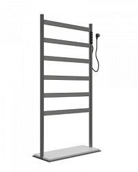 Полотенцесушитель электрический напольный WONZON & WOGHAND, Темный графит (WW-A406-GM)