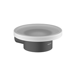 AQ4403MB ЛИРА мыльница, матовый черный