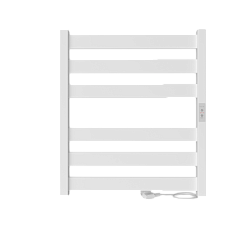 Полотенцесушитель Oktava Slim 5 (electro) 60/50 (таймер, скр.монтаж, унив.подкл.R/L, Белый матовый) 