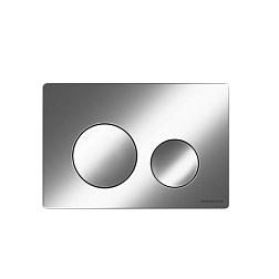 Кнопка смыва Balance, клавиши Circle, цвет хром матовый,арт. CN12-001M