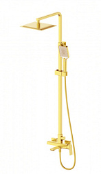 Душевая система WONZON & WOGHAND, Брашированное золото (WW-88739011-BG)