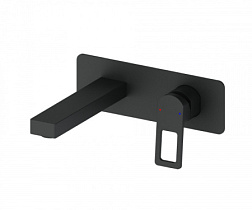 Смеситель для раковины встраиваемый WONZON & WOGHAND, Черный матовый (WW-88869010-MB)