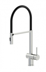 Смеситель для кухни с гибким изливом WONZON & WOGHAND, Брашированный никель (WW-88438003-BN)