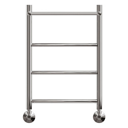 Полотенцесушитель водяной Point Афина PN04156P П3 500x600 с полкой, хром